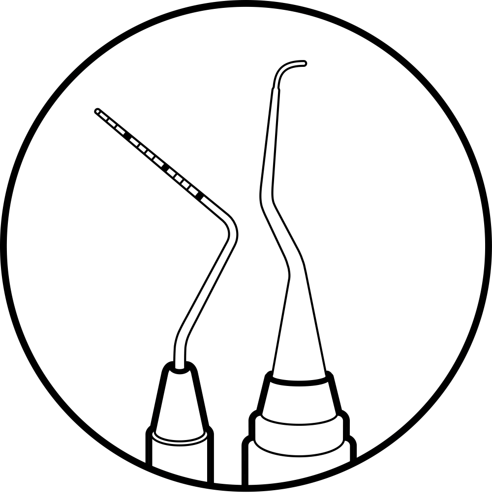 スマートピエゾンによる歯石除去