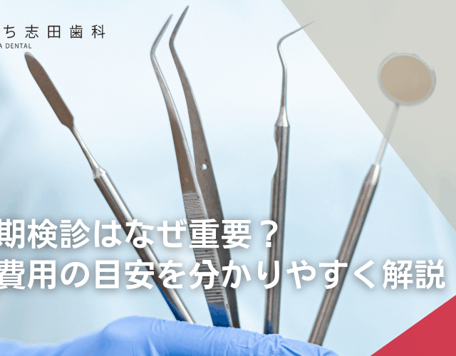 歯の定期検診はなぜ重要？頻度と費用の目安を分かりやすく解説