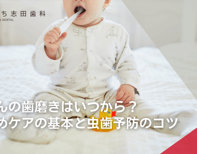 赤ちゃんの歯磨きはいつから？生え始めケアの基本と虫歯予防のコツ