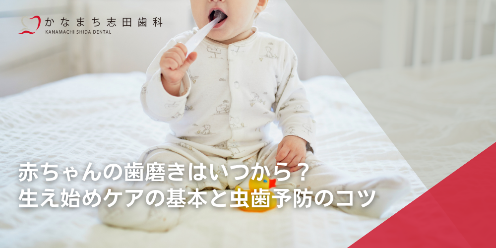 赤ちゃんの歯磨きはいつから？生え始めケアの基本と虫歯予防のコツ